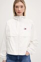 Μπουφάν Tommy Jeans λευκό DW0DW20672