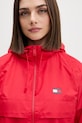 Tommy Jeans преходно яке дамско червен DW0DW20672