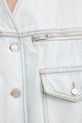 Bally vestă de blugi WOU07Q albastru