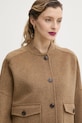 Вовняна куртка Sessun бежевий 25212001
