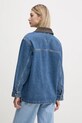 Ρούχα Τζιν μπουφάν Abercrombie & Fitch KI144.5063.275 μπλε