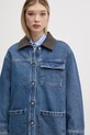 Τζιν μπουφάν Abercrombie & Fitch μπλε KI144.5063.275