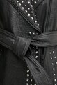 Bruuns Bazaar gilè in pelle BBW4350 nero