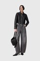 Кожаная куртка AllSaints ALMA W007LC чёрный