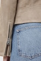 AllSaints geaca din piele intoarsa SUEDE bej W097LB
