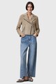 Semišová bunda AllSaints SUEDE W097LB