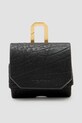 AllSaints husă airpod din piele AIRPOD negru W124XC