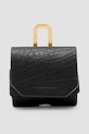 AllSaints etui na airpod skórzane AIRPOD czarny W124XC