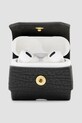AllSaints husă airpod din piele AIRPOD W124XC negru SS25