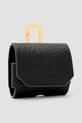 Accesorii AllSaints husă airpod din piele AIRPOD W124XC negru