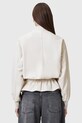 Îmbrăcăminte AllSaints geaca de piele SOFI W126LB alb