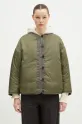 WMV reversible wool-blend down jacket Liner Jkt Jacquard Blanket 325105013006 green SS25
