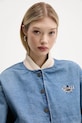 Džínsová bomber bunda Guess Jeans modrá W5GN75.D5M4A