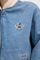 Džínsová bomber bunda Guess Jeans W5GN75.D5M4A modrá