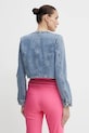 Odzież Morgan kurtka jeansowa VCHARME VCHARME niebieski