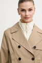 Короткий тренч MACKAGE бежевий ALINE.CO