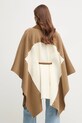 Odzież MACKAGE poncho wełniane MOLY beżowy