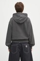 Clothing Carhartt WIP cotton sweatshirt Hooded Nelson Jacket I033830.87GD gray