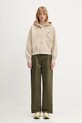 Памучен суичър Carhartt WIP Hooded Nelson Jacket I033830.2LPGD бежов
