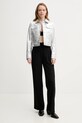 The Kooples kurtka FBLO30008K srebrny SS25