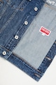 Kenzo kurtka jeansowa FF52DV2486B3.DS niebieski