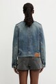 Îmbrăcăminte Kenzo geacă din denim FF52DV2506S7.DS albastru