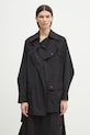 Kabát Kenzo čierna FF52MA2269OK.99