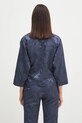 Ρούχα Blazer με μείγμα λινών Kenzo FF52VE0329JG.67 μπλε