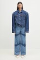 Traper jakna Martine Rose Extreme Shoulder Denim 251WD08514
