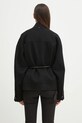 Одяг Вовняна куртка-бомбер Sportmax Vitalba 2512081011600 чорний