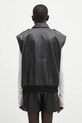 Одежда Кожаный жилет Anine Bing Sonnie Vest A.01.10647 чёрный