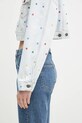 Хлопковая джинсовая куртка Fiorucci Confetti Dot Cropped Denim W02SPDJA308DN03DN08