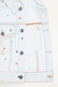 Bavlnená rifľová bunda Fiorucci Confetti Dot Cropped Denim W02SPDJA308DN03DN08