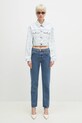 Бавовняна джинсова куртка Fiorucci Confetti Dot Cropped Denim W02SPDJA308DN03DN08