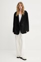 Піджак MMC STUDIO LINEN чорний SS25