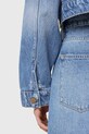 AllSaints geaca jeans AKI CROSSOVER albastru W007OC