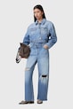 AllSaints geaca jeans AKI CROSSOVER W007OC