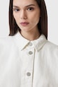 Ρούχα Τζιν μπουφάν AllSaints HETTIE FRAY W007PC λευκό