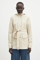 Bunda Rains Curve Jacket W3 prechodné béžová 12100.26