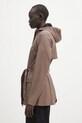 Rains geacă Curve Jacket W3 12100.110 maro SS25