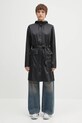 Rains geacă Curve Long Jacket W3 necaptusit negru 18130.84