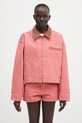 Хлопковая куртка AMBUSH Cropped Canvas Work Jacket без подкладки оранжевый 12115367