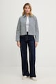 Džínová bunda A.P.C. Veste Frida COHHG.F32006 modrá SS25