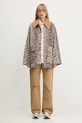 Яке GANNI Printed Canvas Midi W0391