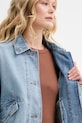 Levi's geacă din denim JANIS UTILITY JACKET 001FV albastru