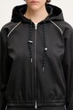 adidas Originals kurtka x Wales Bonner W Satin czarny JW1110