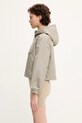 Sporty & Rich kurtka Sr Runner Nylon Quarter Zip OW026622139GY15 beżowy SS25