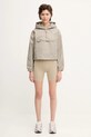 Sporty & Rich kurtka Sr Runner Nylon Quarter Zip OW026622139GY15 beżowy