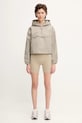 Sporty & Rich giacca Sr Runner Nylon Quarter Zip OW026622139GY15 beige