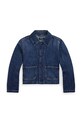 Polo Ralph Lauren kurtka jeansowa dziecięca bez podszewki granatowy 313957660001